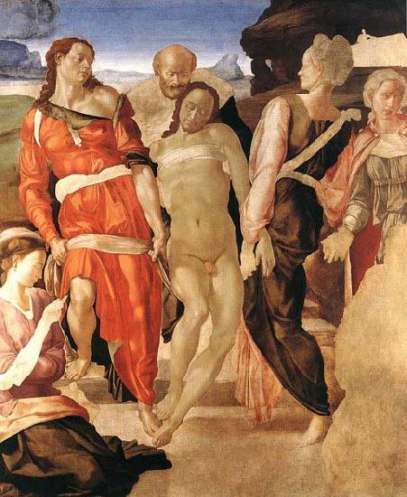 Michelangelo Buonarroti Entombment oil painting image